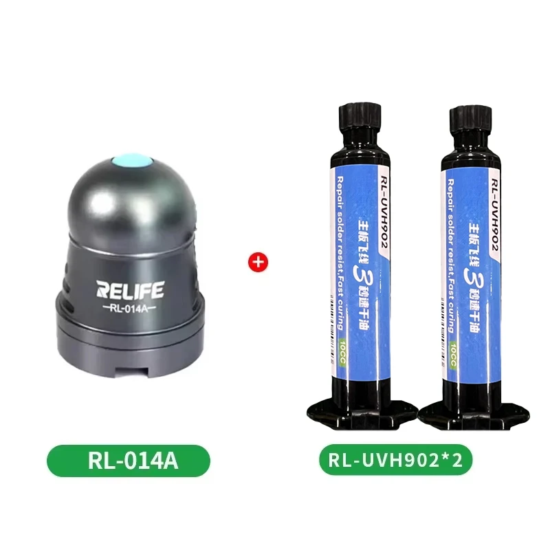 

УФ-чернила RELIFE RL-UVH902 10 Мл Для Пайки, Быстросохнущие За 3 Секунды + УФ-лампа RL-014 Для Ремонта Мобильных Телефонов