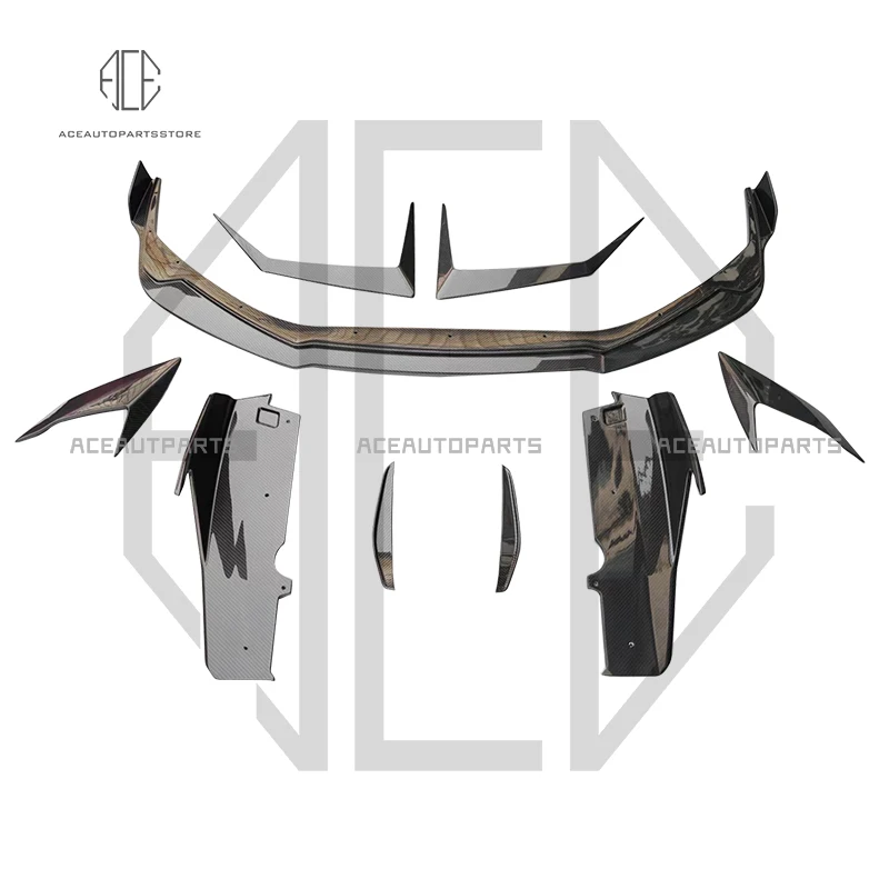 Комплект кузова из сухого углеродного волокна в стиле vorstein для Lamborghini Huracan sto BodyKit