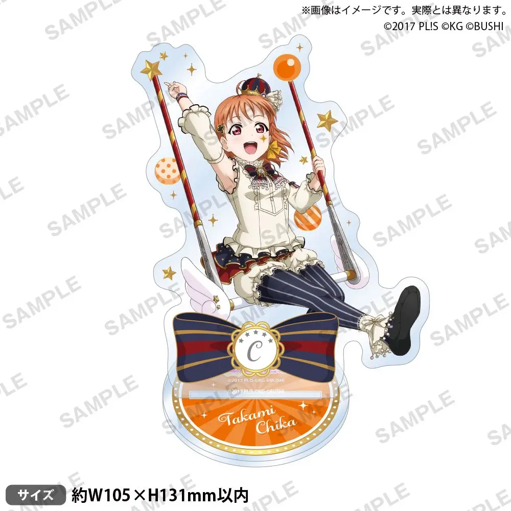 Фото Япония Bushiroad Goods Lovelive Aqours Circus Standing Sign Периферийные устройства №2