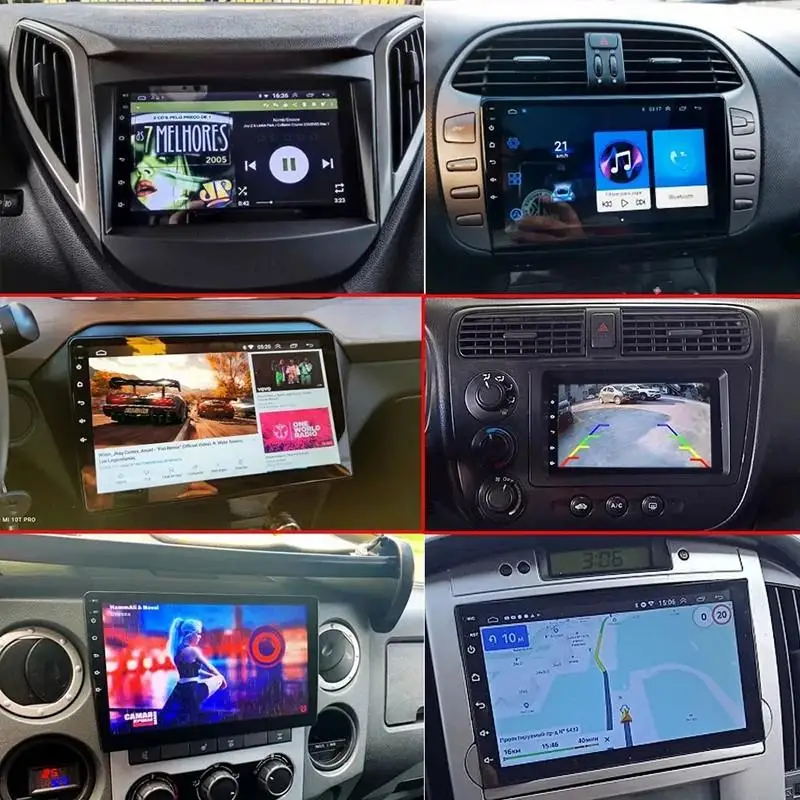 Фото Android 14, 9/10 дюйма, без рамки, навигация, видеоплеер, GPS, автомобильное радио, мультимедийный автомобиль, DSP, стерео, головное устройство, умная автомобильная Система BT №3