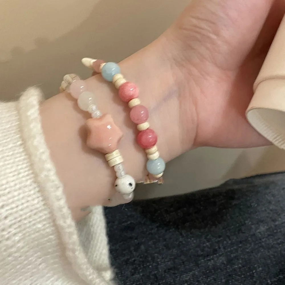 Керамический браслет-рыба ручной работы в корейском стиле браслет-лягушка из