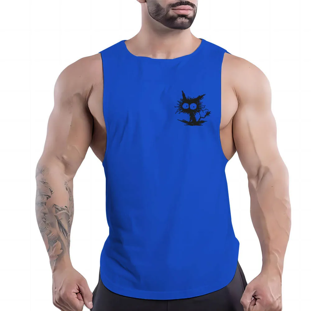 

Men'S Clothing Fnaf Outdoor Basketball Quick Dry Four Seasons Fashion Gym Tank Top Y2k Sport Leisure Breathable Sleeveless Shirt