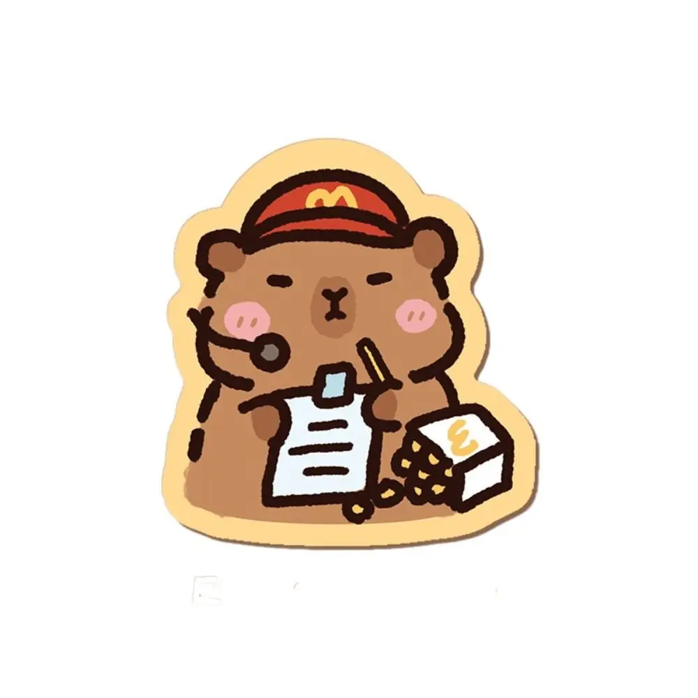 Высококачественный коврик для мыши kapiбара нескользящий игровой креативный