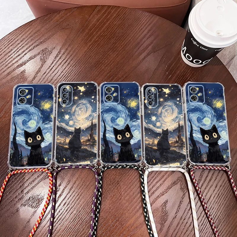 Прозрачный чехол для телефона Motorola Moto G54 G34 G42 G14 G32 G24 G53 G13 G9 G8 G41 G52 G82 G31