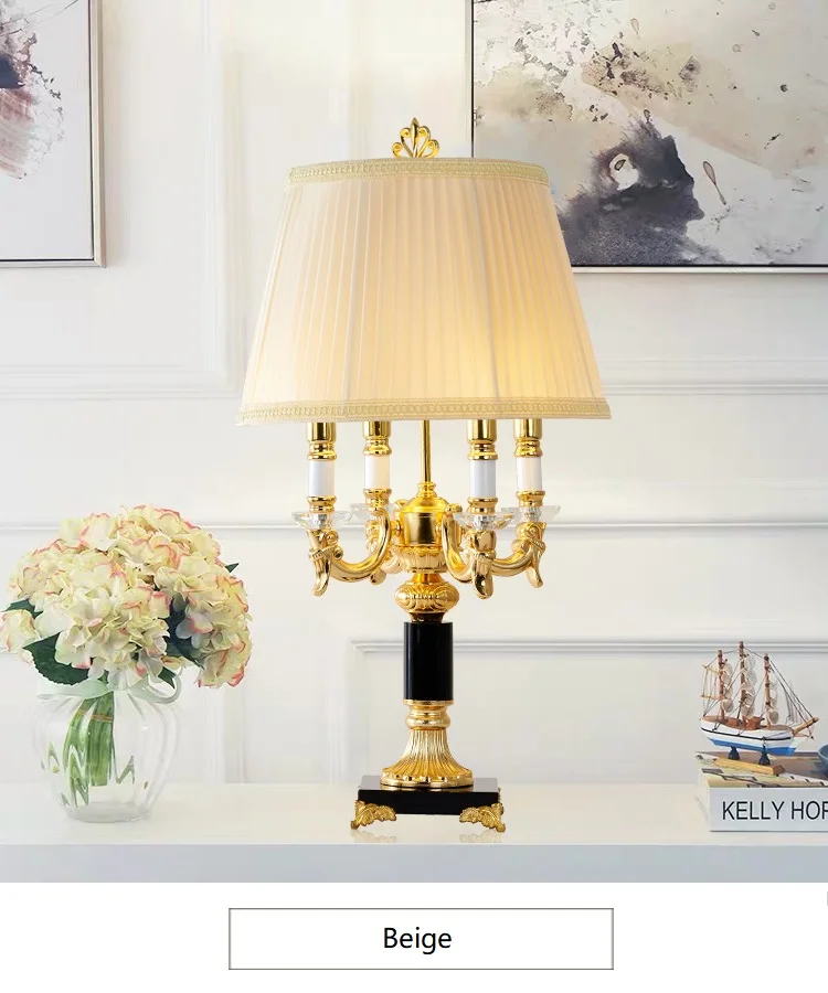 Высококачественная Роскошная модная черная Хрустальная настольная/Напольная