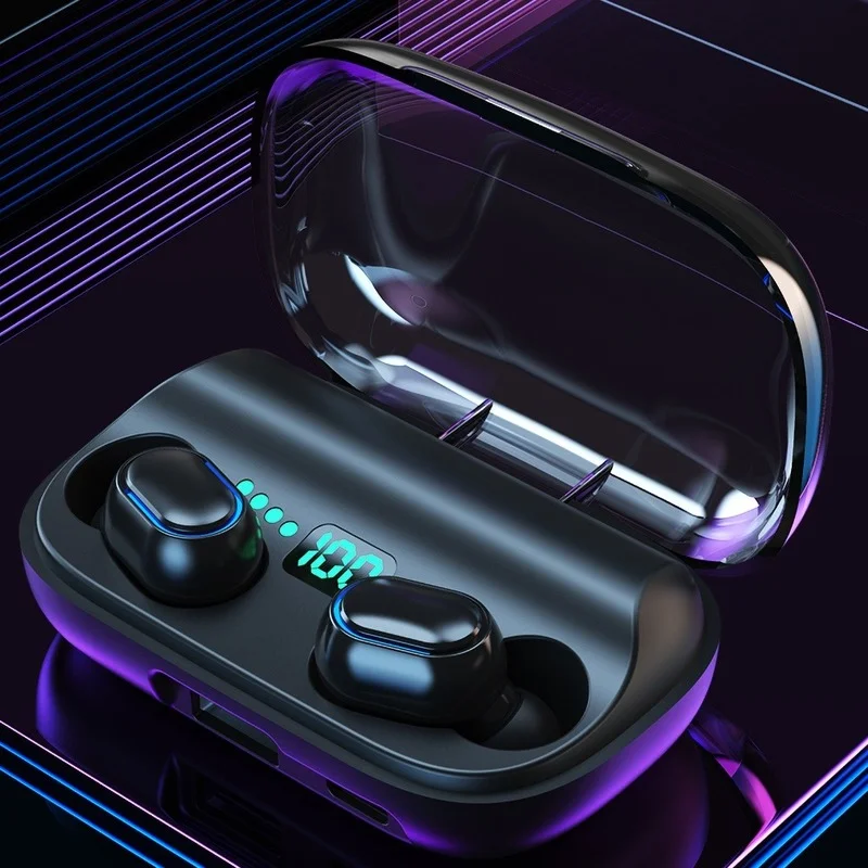 

Bluetooth-гарнитура T11 с цифровым дисплеем, TWS5.0