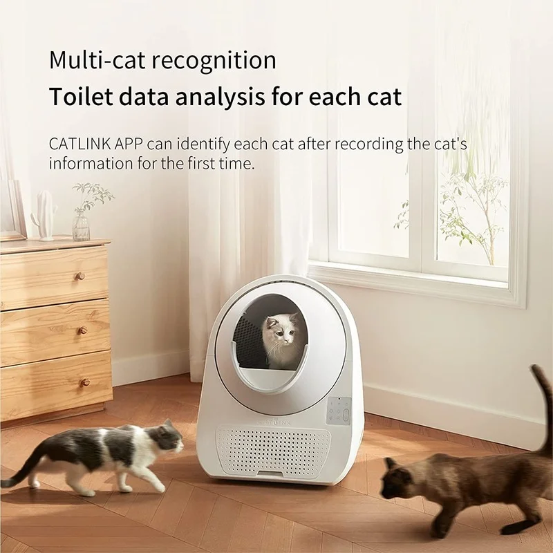 Кошачий бокс CATLINK для самоочистки туалета автоматический умный домашних
