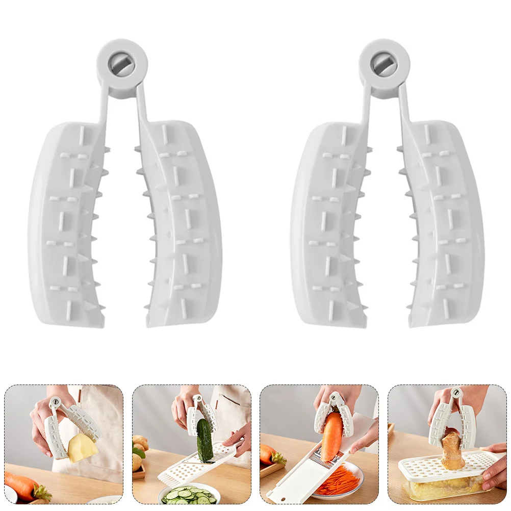 

Knife Cutting Protector Vegetable Hand Guard Potato Masher Stainless Steel Food Safety Holder