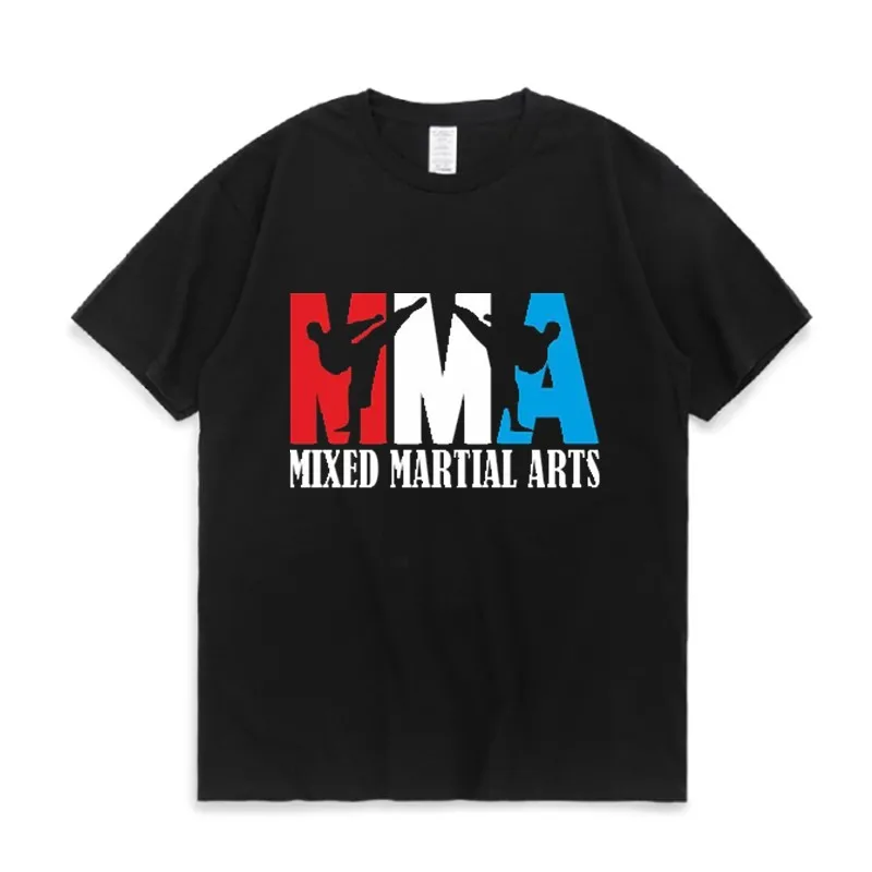 Модная Повседневная тренировочная футболка для MMA Jujitsu Бразилия BJJ тайского бокса