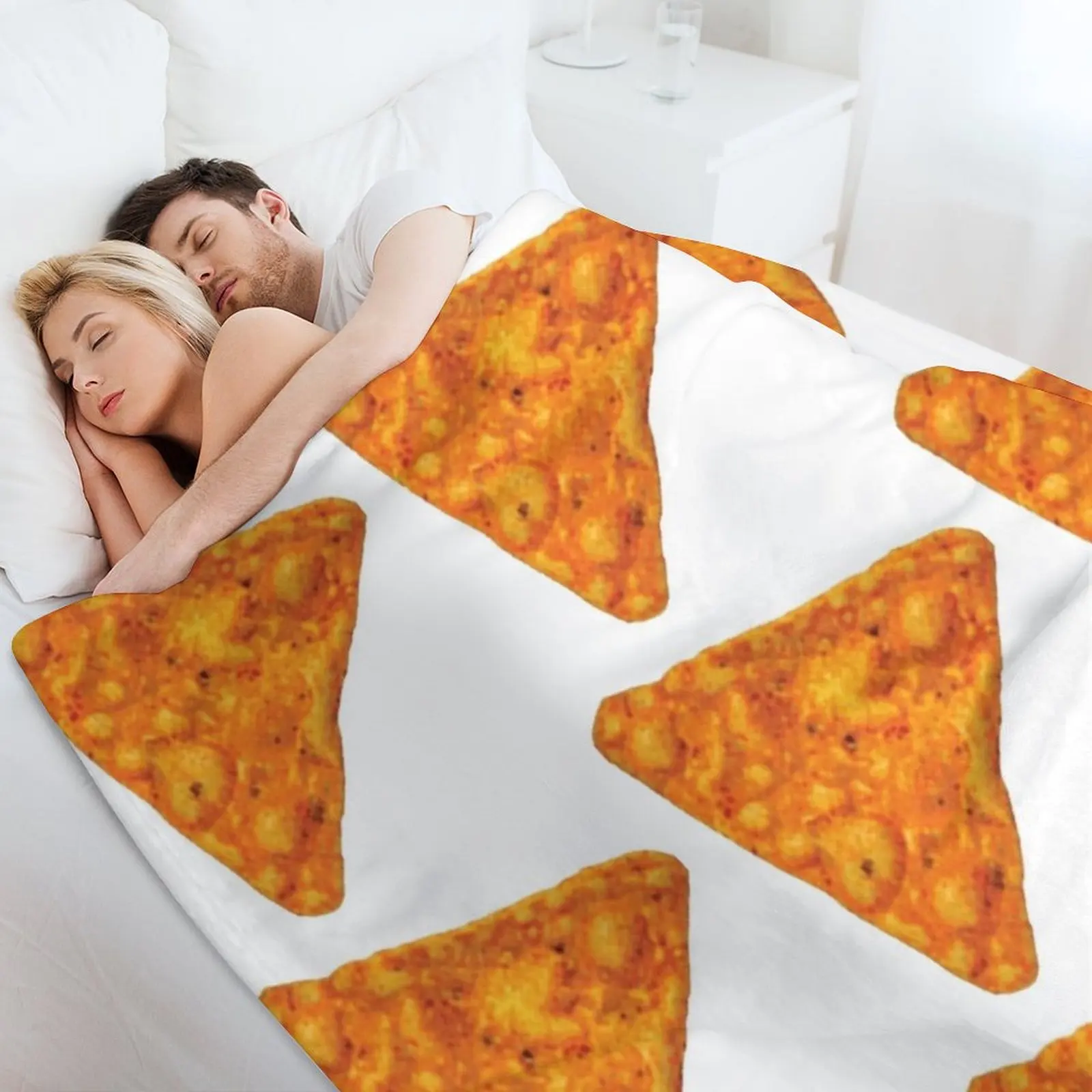 Dorito Tortilla Chip Плед Фланелевые тканевые одеяла и пледы Одеяла
