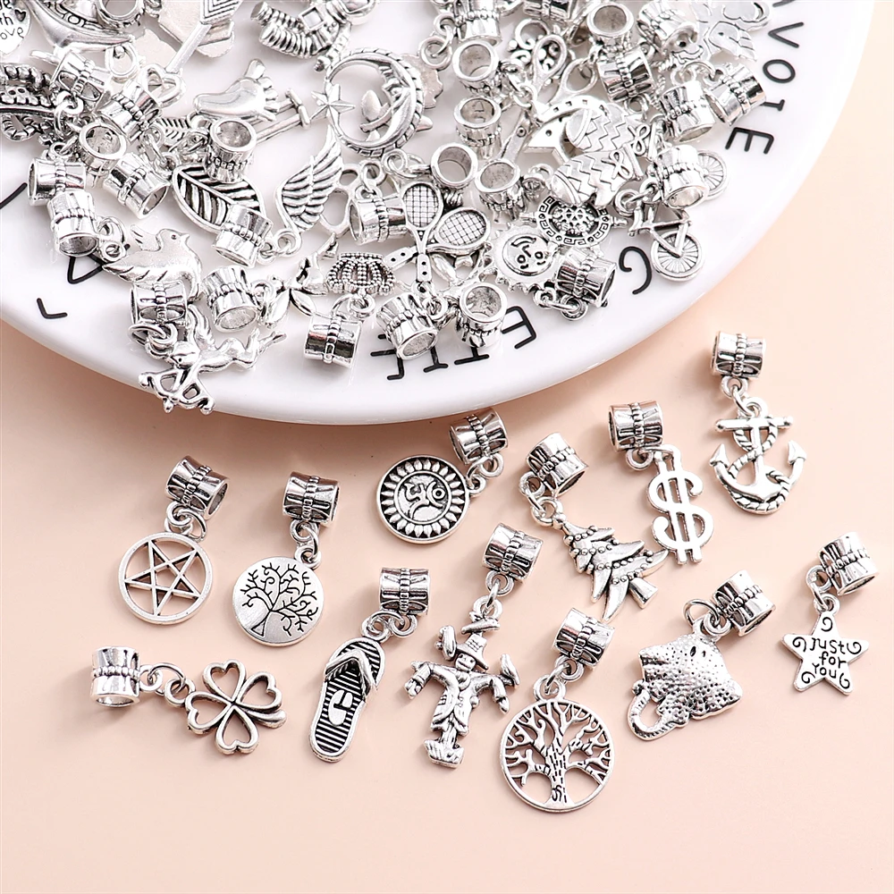 Изысканная Милая подвеска в стиле ретро браслет Пандоры сделай сам аксессуары