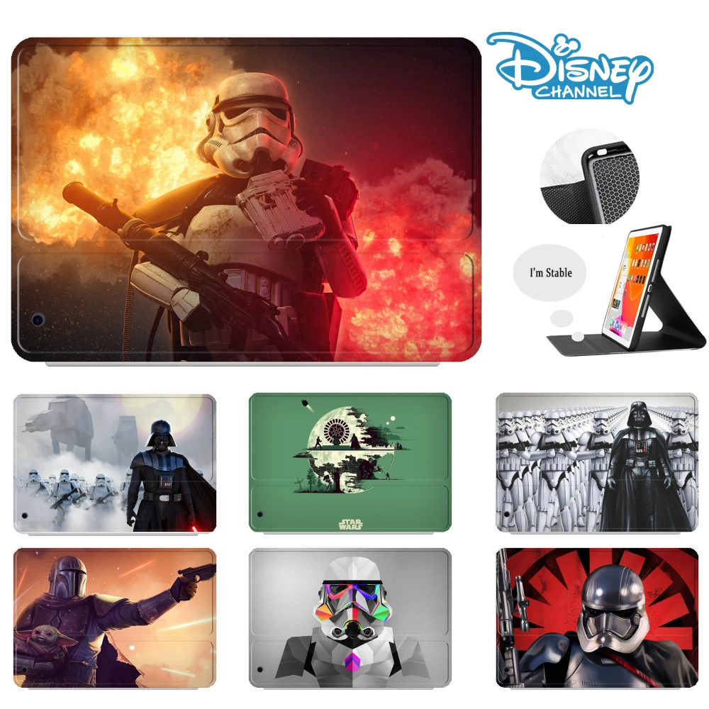 

Чехол для iPad 2021 10.2 8-го поколения 2020 2018 для Pad Air 4 2 3 10,5 Mini 6 Mini 5 4 ipad 2020 чехол мандалор джедая