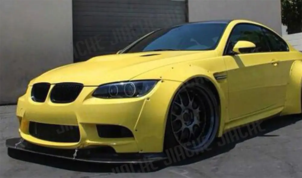 Для BMW 3-й серии автомобильный Bodykit E92 M3 2007-2012 передняя губа боковые юбки задний