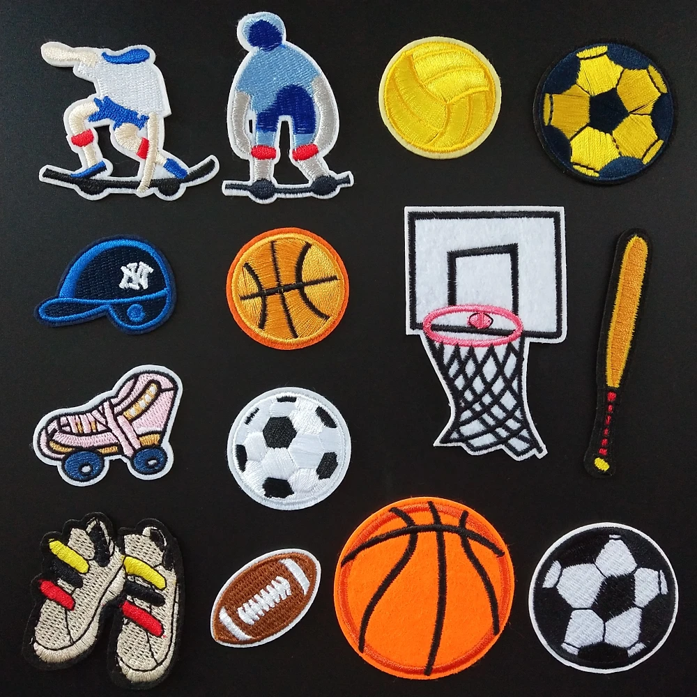 22 стиля нашивки для скейтборда с мячиками мальчиков вышивка сделай сам наклейки