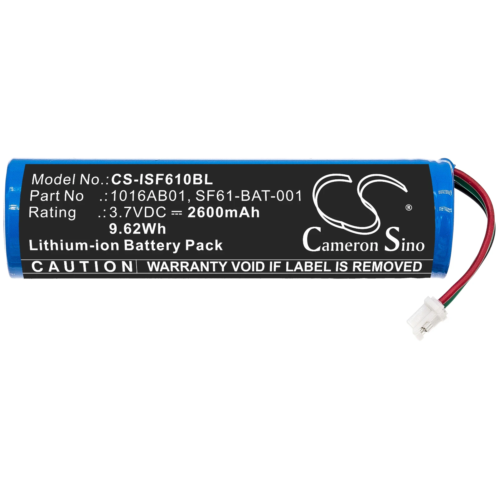 

Cameron Sino 2600mAh Battery For Intermec 1016AB01 5711783259886 8507600090 SF61-BAT-001 SF61 SF61b
