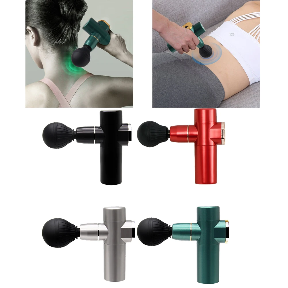 

Fascial Massager Gun Hand Held Deep Tissue Muscle Relief Portable Cordless Percussion Vibration Fascia Massager Device