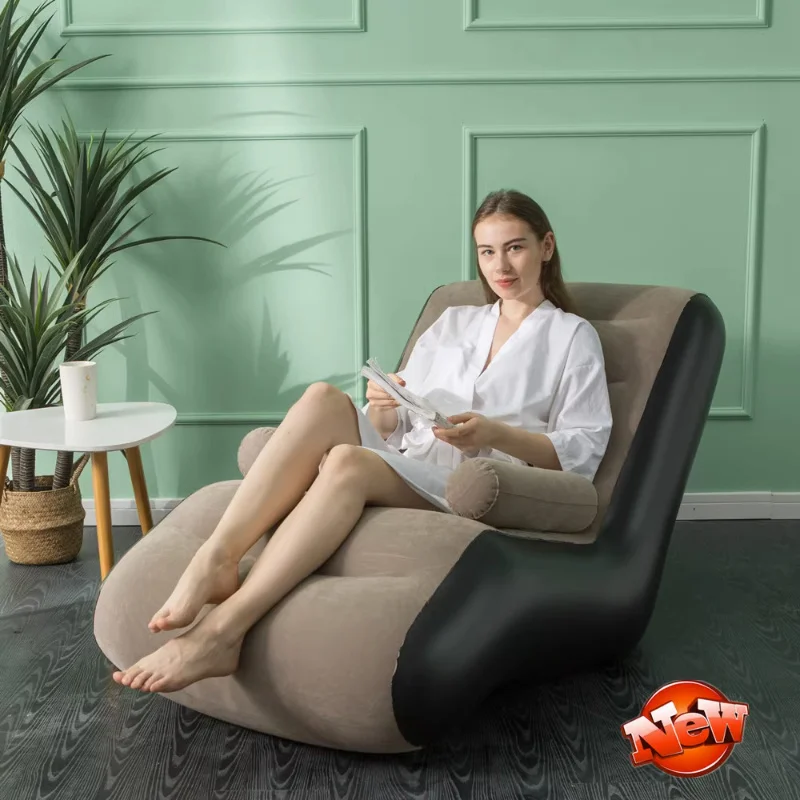 

Recliner Lazy Living Room Sofas Modern Designer Bedroom Luxury Lounge Sofa Single Office Relaxing Inflavel Ornament
