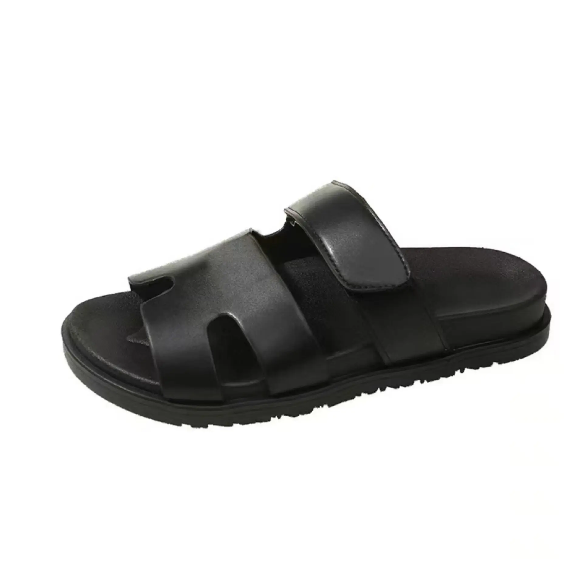 Женские сандалии в римском стиле мягкая подошва дышащие плоская модные туфли