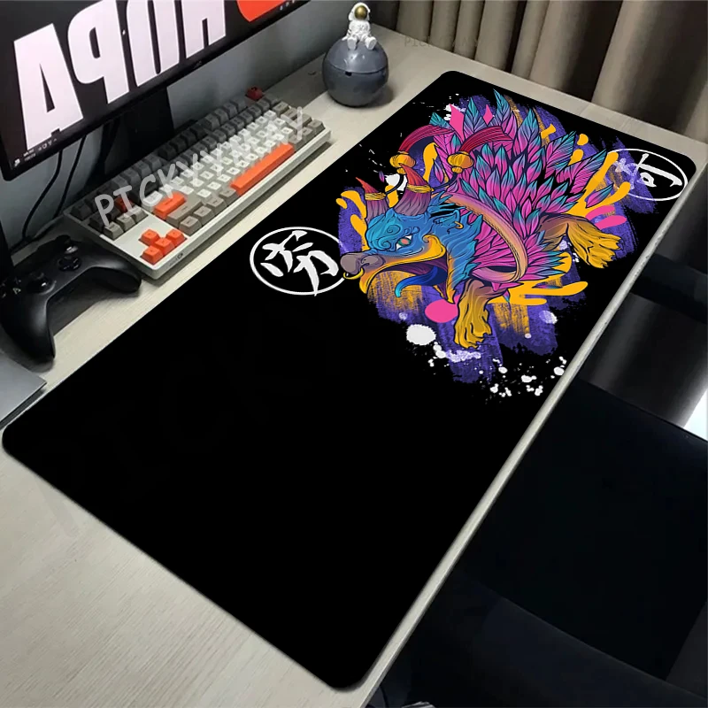 Коврики для мыши с фиксирующимся краем в виде зверя большой коврик из