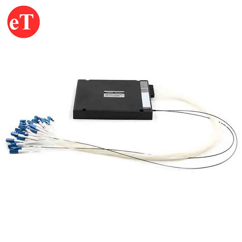 16CH 16 каналов 1260 ~ 1620nm ABS коробка WDM устройство фильтра osma Mux Demux модуль