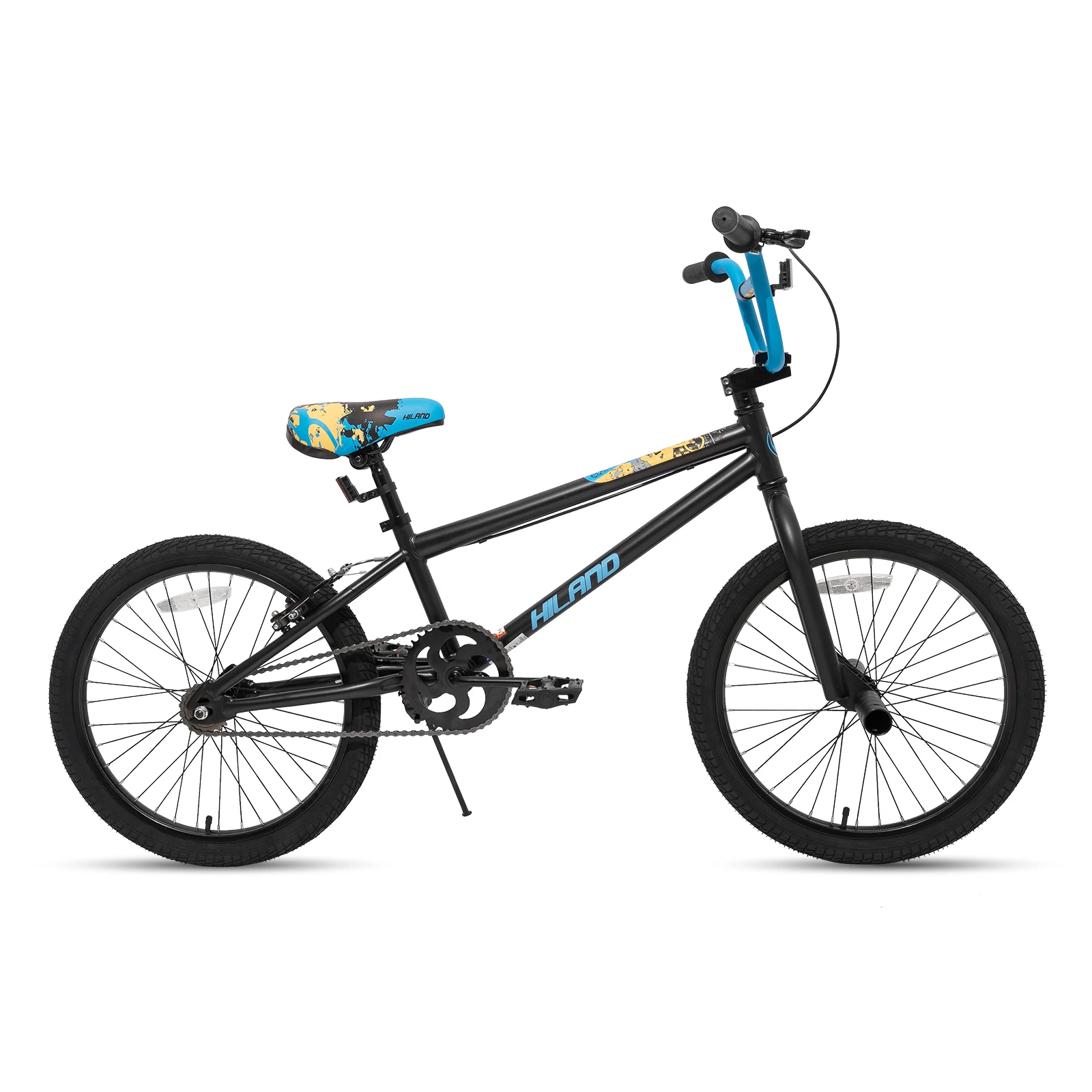 

Hiland BMX велосипед 20/24/26 дюймов, для начинающих, для продвинутых водителей с 2 колышками для детей и взрослых, несколько цветов, в свободном стил...