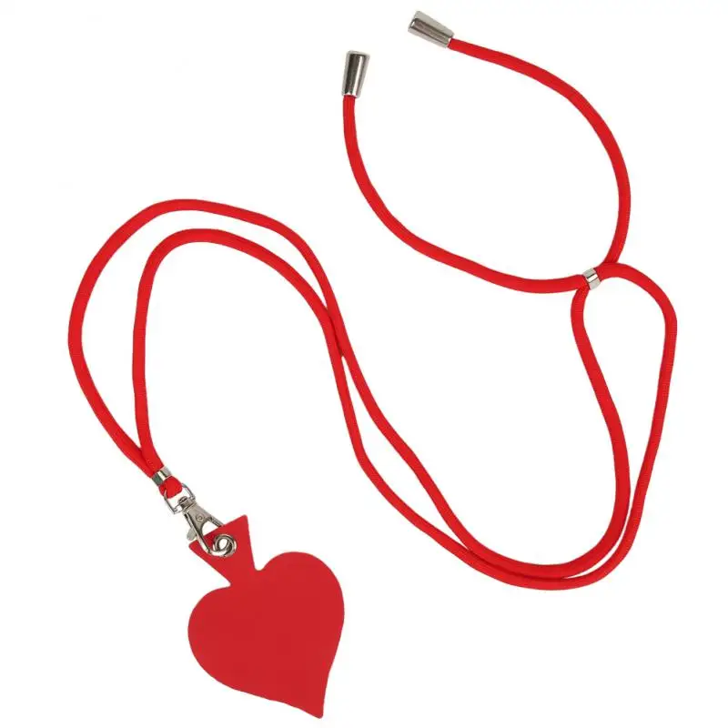 

Ultra-thin Phone Lanyard Crossbody Nylon Patch Adjustable Neck Cord Lanyard Strap Anti-lost Mobile Phone Strap Birthday Gift