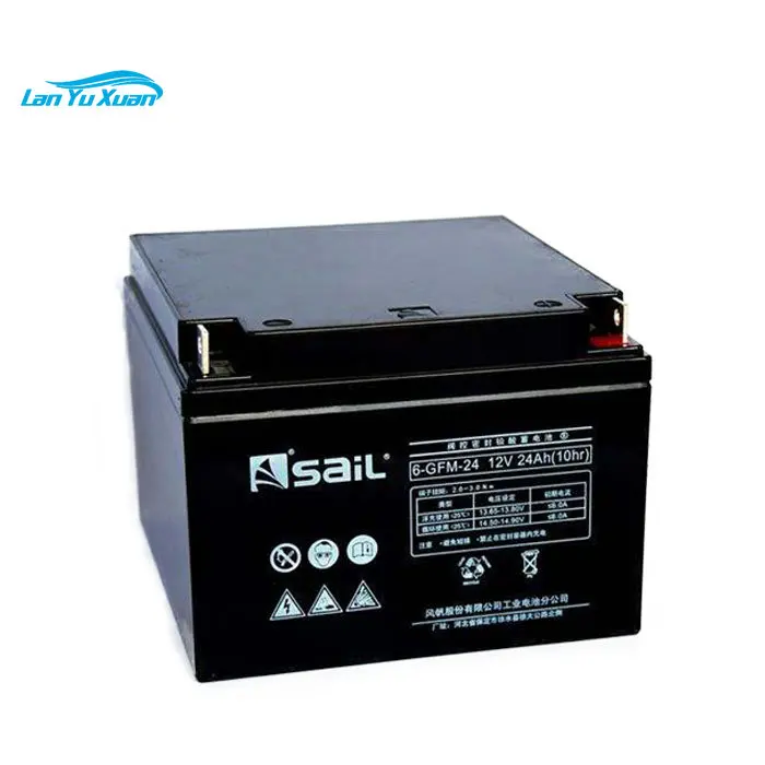 

SaiL/Sail lead-acid battery 6-GFM-24 computer room communication 12V24AH solar power UPS/EPS