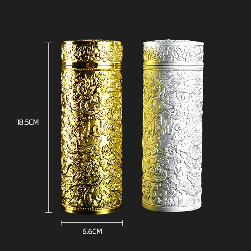 Термос серебристый из нержавеющей стали 350 мл |