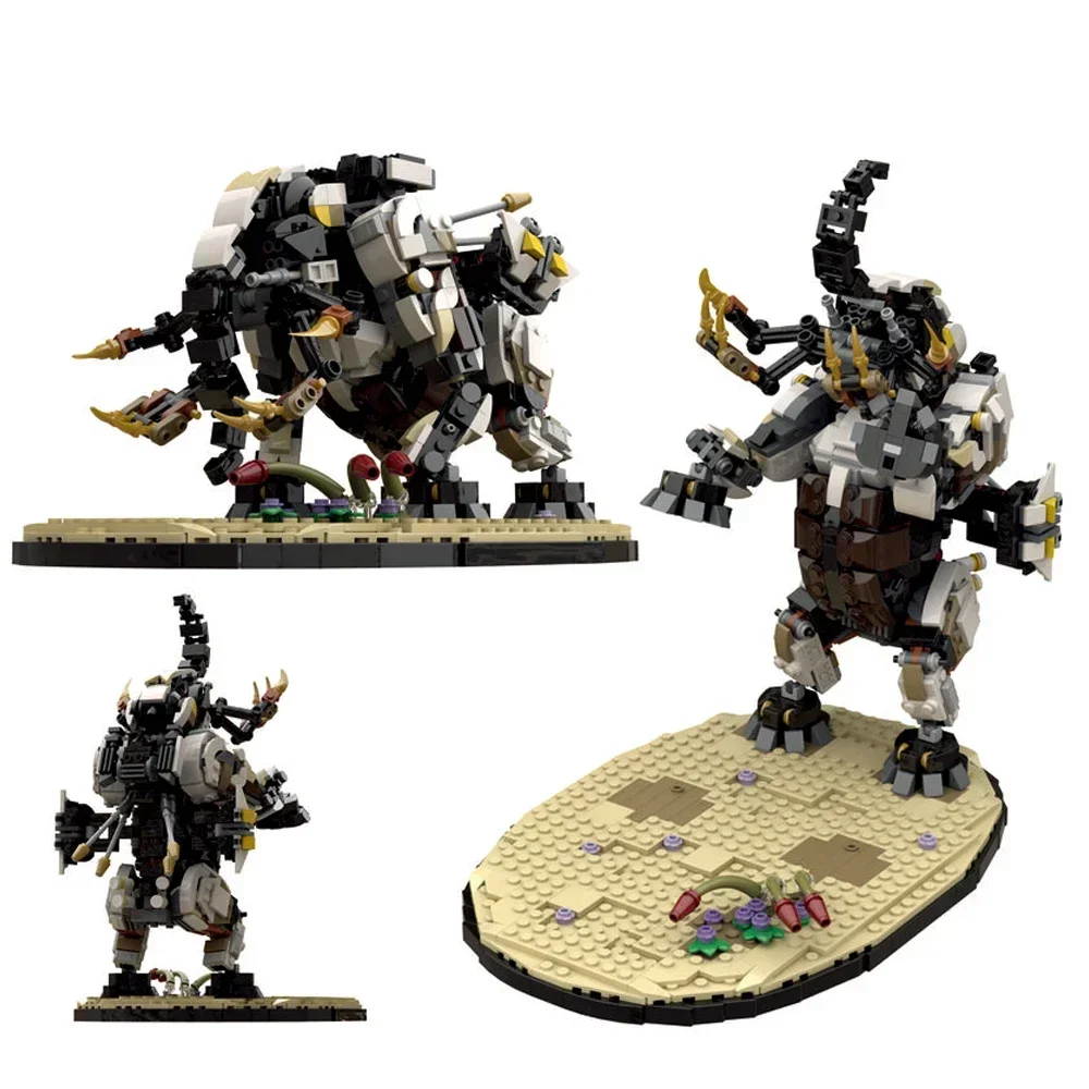 Gobrick Moc Horizon запрещенный Запад тремортуск с подставкой строительные блоки сделай