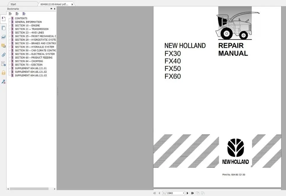 

Новая Голландия АГ сельскохозяйственная служба Руководство PDF Обновлено [04,2020] 170 ГБ