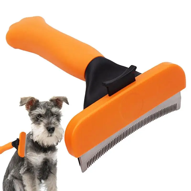 

Pet Hair Remover Non-Slip Dog Combs For Grooming Effectively Reduces Shedding Pet Brush Deshedding Tool For Cats And Dogs All