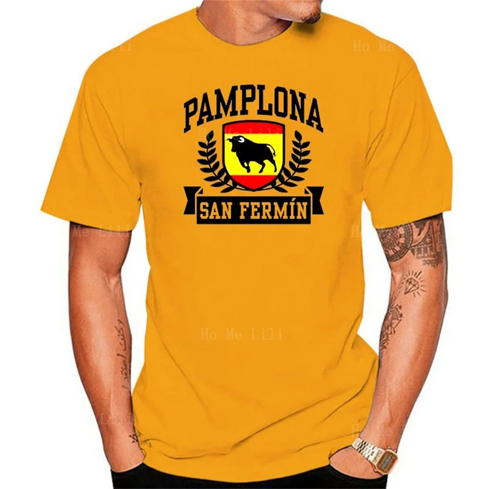 Футболка унисекс большего размера по индивидуальному заказу мягкая дышащая Pamplona