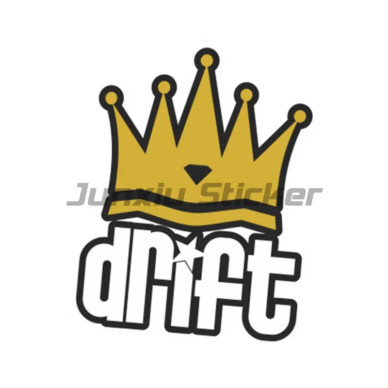 

Ретро DRIFT KING пародия забавный JDM Drift виниловая наклейка для автомобиля крышка царапины наклейка мотоциклы автомобильные аксессуары