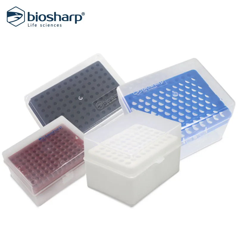

96-Well Tip Box Lab Pipette Tip Box Autoclave Reusable Lab Equipment Dropper Box Multiple Sizes Available School Supplies