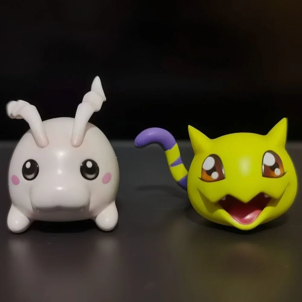 Фото 2-5 см аниме Digimon Adventure фигурка Gabumon Pyocomon Koromon Mochimon Tokomon Plotmon фигурки Коллекция Модель игрушки подарок №5