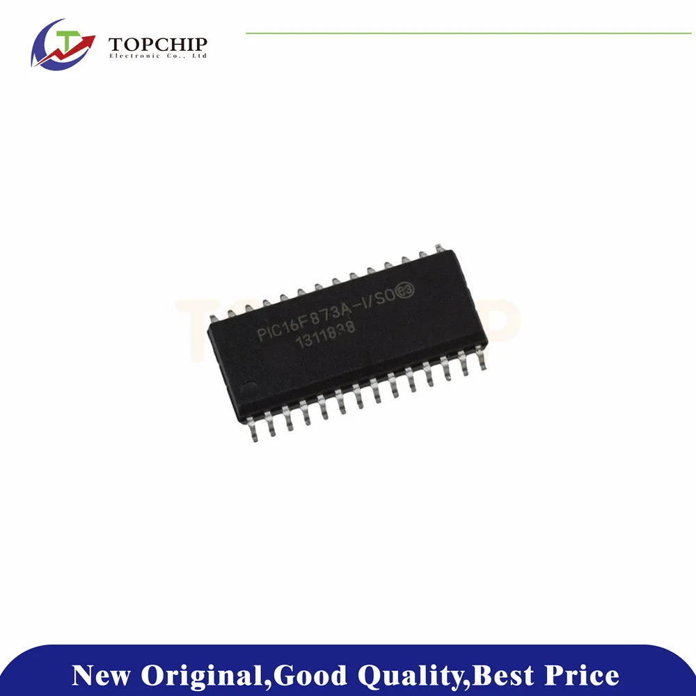 

1Pcs New Original PIC16F873A-I/SO 22 PIC 20MHz FLASH 4KB SOIC-28-300mil Microcontroller Units (MCUs/MPUs/SOCs)