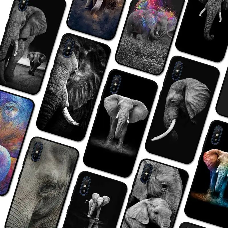 

Yinuoda Animal Elephant Phone Case For Redmi 9A 8A 7A 7A 7 6A 5A 5 Plus 4X S2 GO K20 K30 6 Note 8 9 Pro Cover