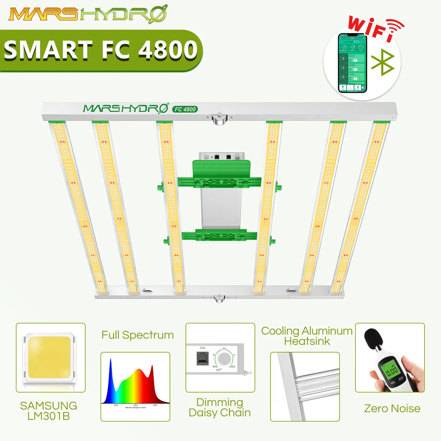 Strip Lamp Grow Tent Hydroponics Veg And Flower Daisy Chain