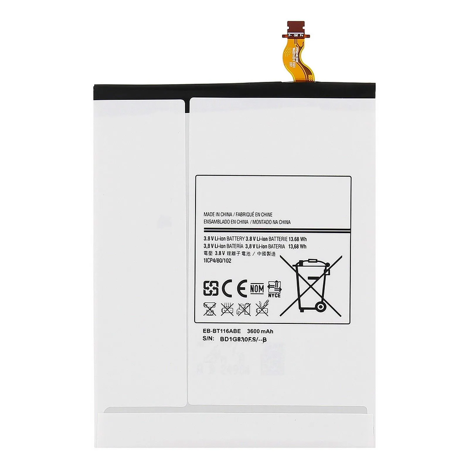 

Аккумулятор для Samsung Galaxy Tab 3 Lite 7,0, T110, T111, T113, T116