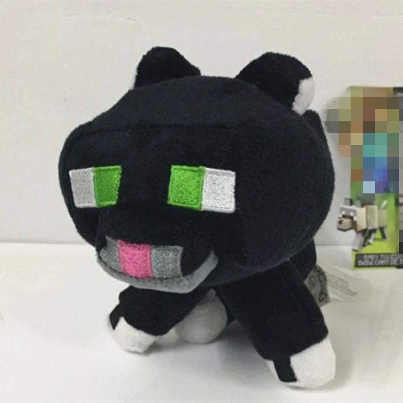 5 шт./компл. новые большие плюшевые игрушки My World 18-20 см кролик Ocelot с зомби волка