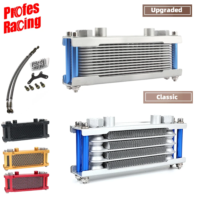 

Oil Cooling Motorcycle Cooler Radiator Oil Cooler Set For Monkey Chinese Made70cc 50cc 90cc 110cc 125cc 140cc Horizontal Engine