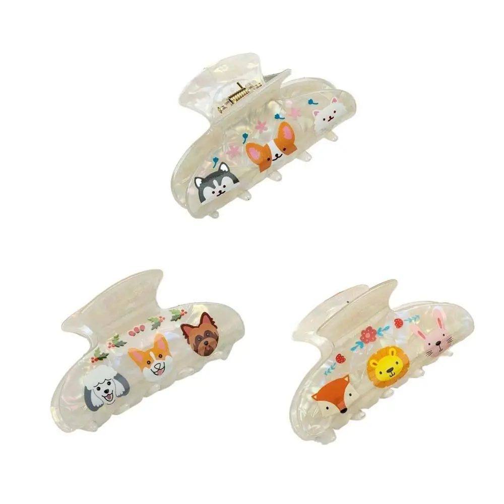 Креативная заколка для волос в виде кролика собаки корги Chaigou мультяшное