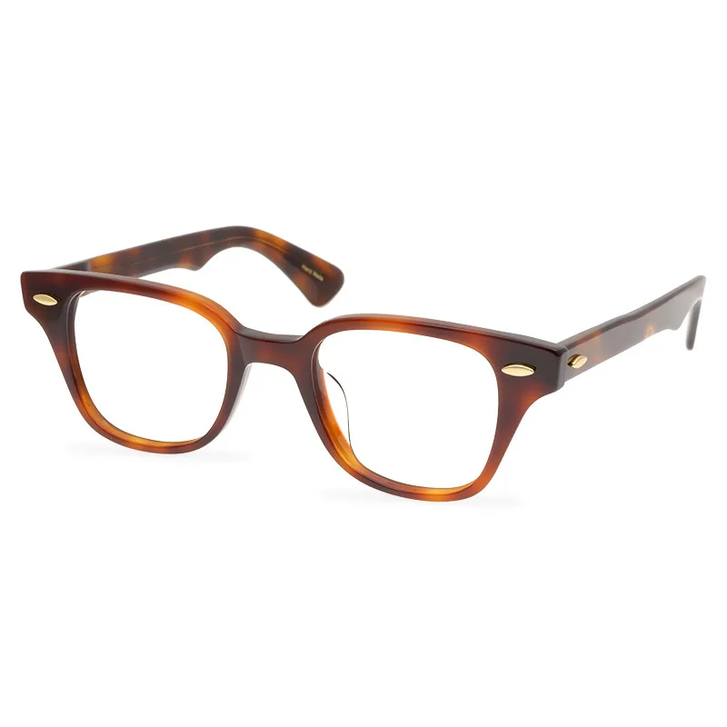 

Индивидуальные квадратные ацетатные оправы для очков в виде черепахи, мужские дизайнерские цветные очки ручной работы, женские модные очки...