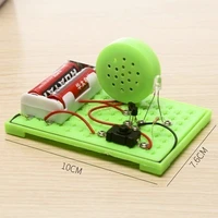 student science experiment homemade siren diy childrens technology small production homework material package circuit teaching