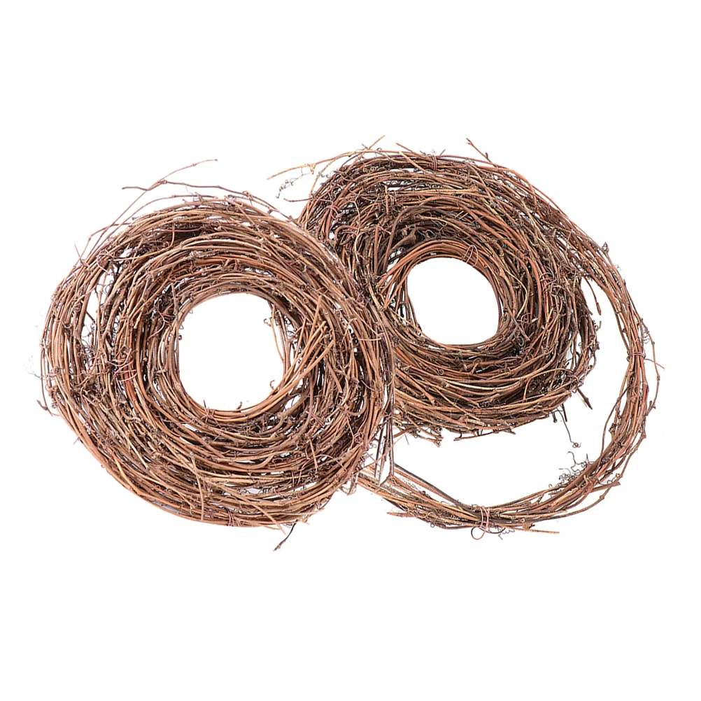 

Wreath Rattan Grapevine Diy Twig Door Frame Christmas Vine Garland Natural Wreaths Vines Wall Holiday Craftsartificial Rings