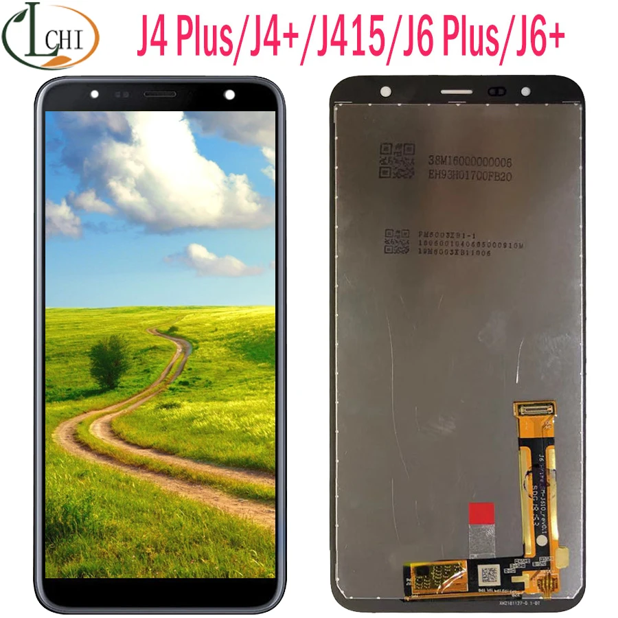 

Оригинальный сенсорный ЖК-дисплей для Samsung J4 plus J4 + 2018 J4 Plus J415 J415F J410 J6 Prime J6 Plus 2018 J610, сенсорный ЖК-экран