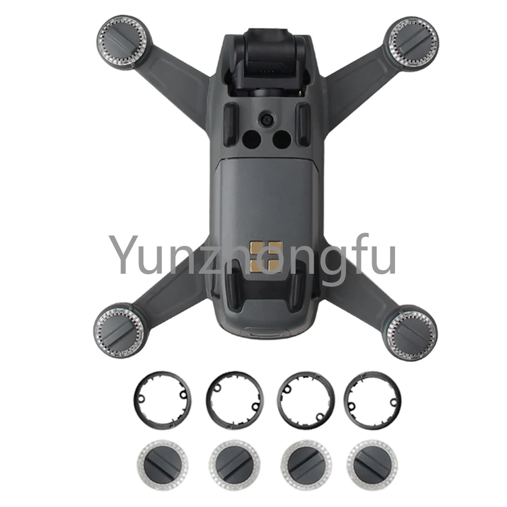 

4PCS for DJ Spark Drone - LED Shade Lights Lamp Cover & Lamp Cover Plate/Base