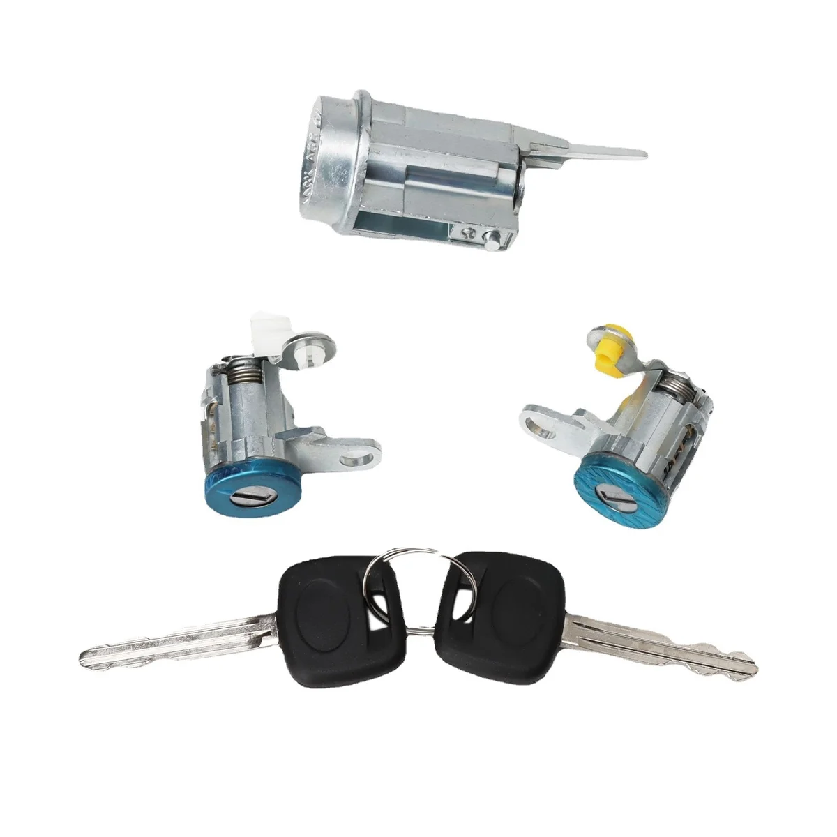 1 комплект автомобильных аксессуаров цилиндр замка передней двери с ключами для