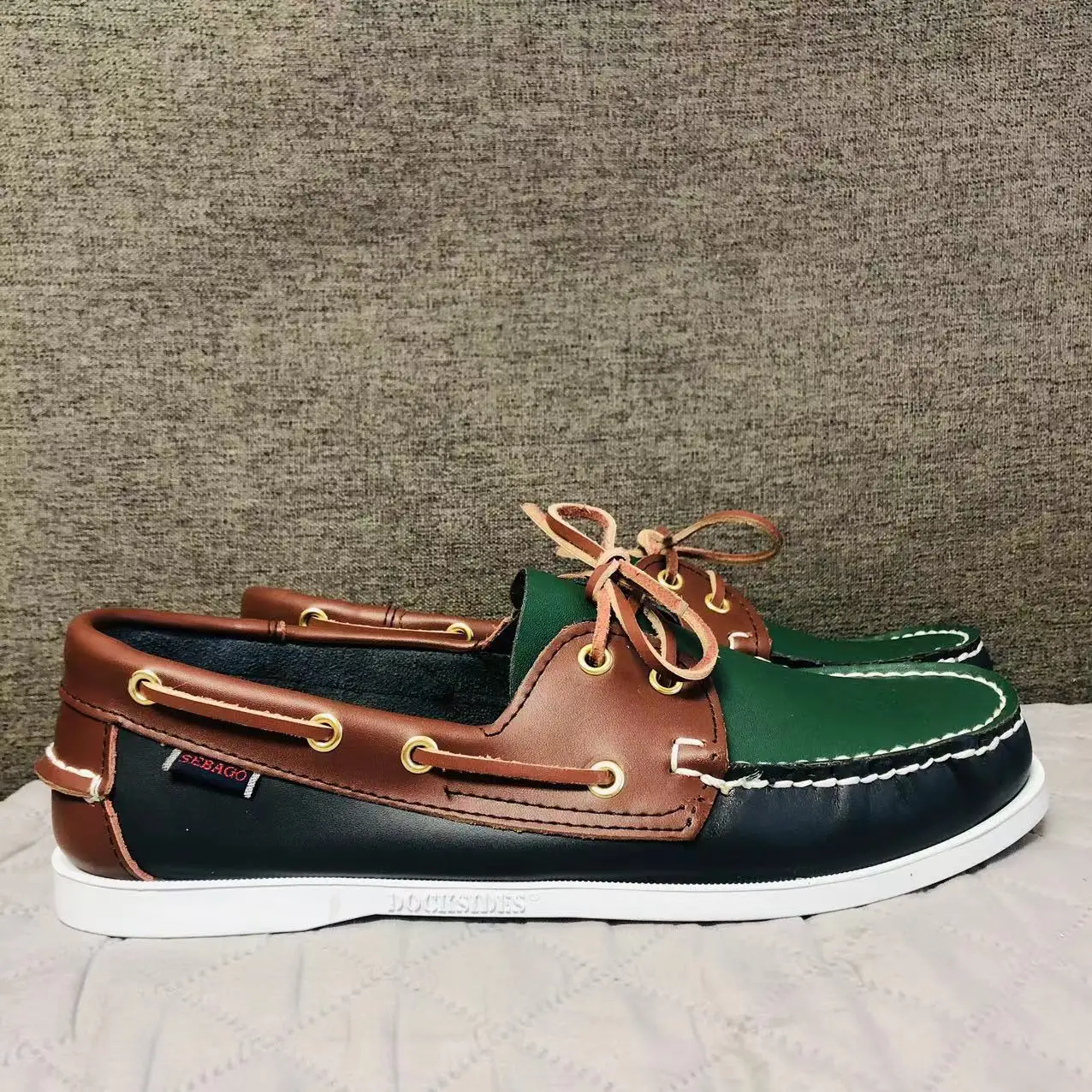 

Men Genuine Leather Driving Shoes,Slip On Docksides Classic Boat Shoe,Brand Design Flats Loafers For Men Women 2022A11
