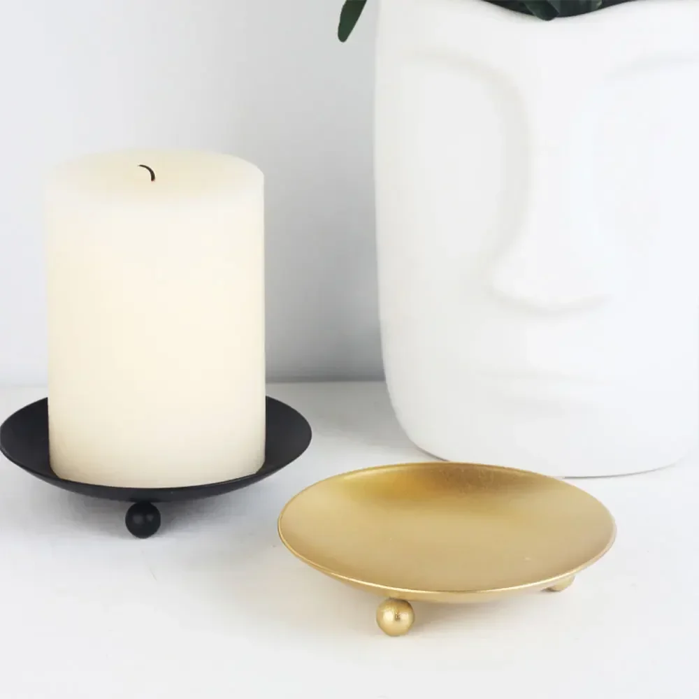 Винтажный Металлический Подсвечник Для Домашнего Декора Подставка Из